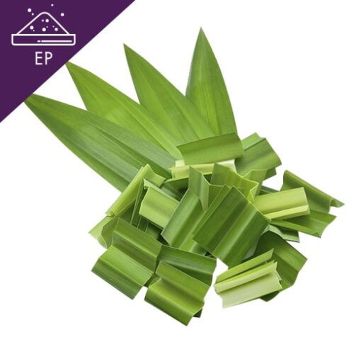 Ginger root in closeup Pandan Extract Powder