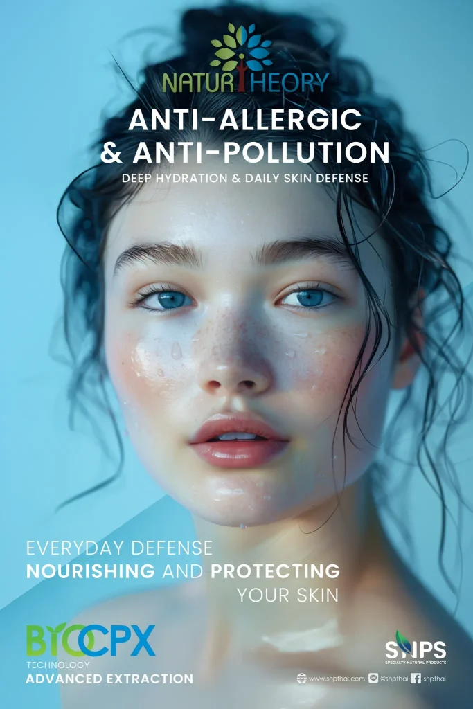 🌿 ผิวแข็งแรง ชุ่มชื้น…แม้ต้องเผชิญมลภาวะทุกวัน!NaturTheory Anti-Allergic & Anti-Pollutionเกราะป้องกันผิว พร้อมเติมความชุ่มชื้นจากธรรมชาติ ✨