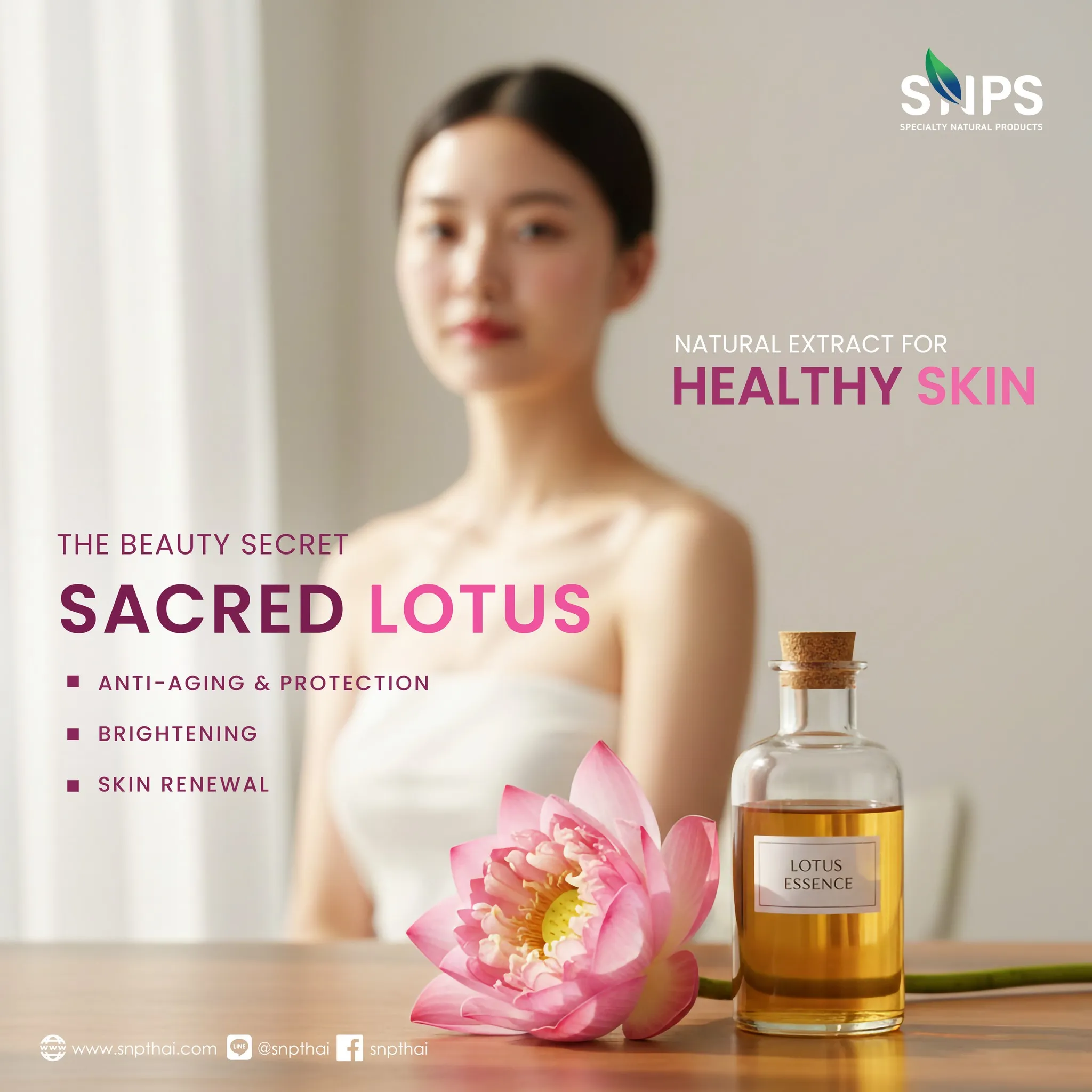 ✨ ความลับแห่งความงามจากบัวหลวง 🌸